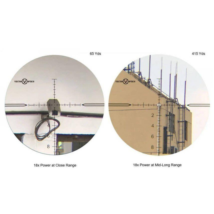 Оптичний приціл Vector Optics Rifle Scope Taurus 3-18x50 - 30 mm - First Focal Plane - SCFF-11