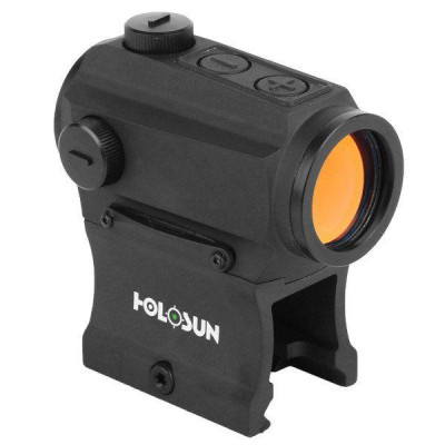 Коллиматорный прицел Holosun HE403B-GR Elite Green Dot Sight с низким креплением и высоким креплением 1/3