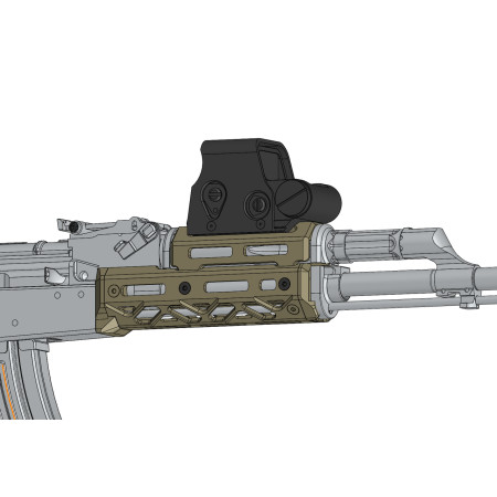 CRC 1U040 коротка цівка M-Lok