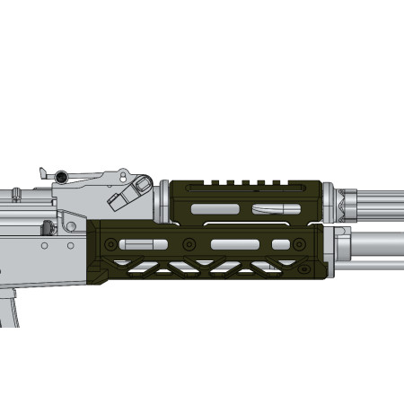 CRC 1U040 коротка цівка M-Lok