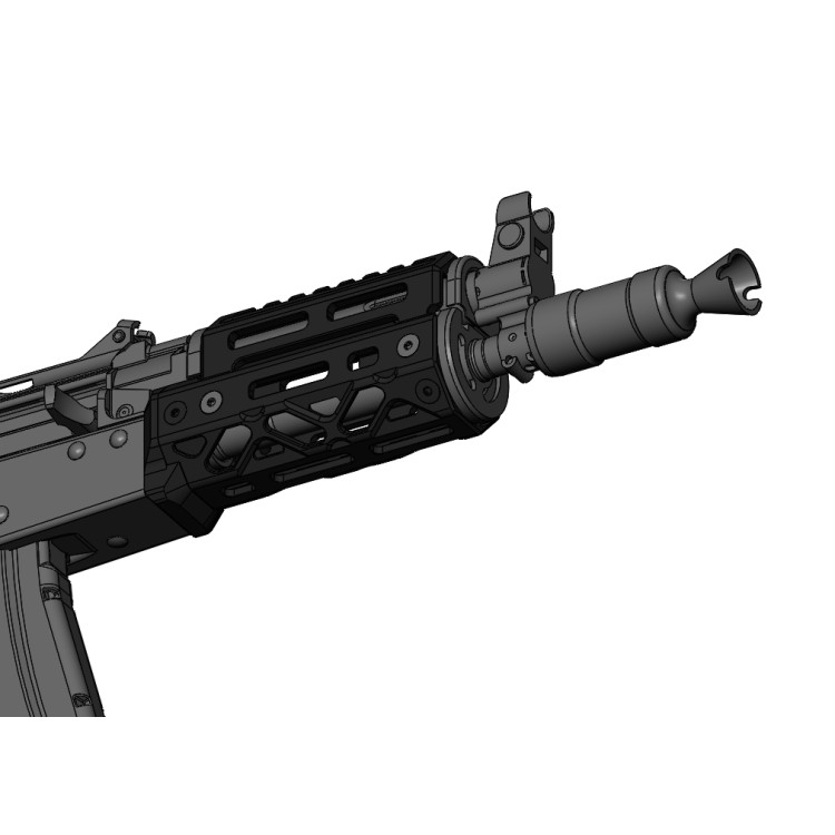 CRC 1U043 коротка цівка M-Lok на АКСУ