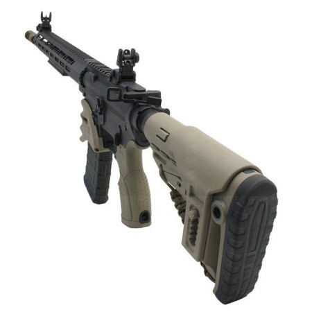 Мушка и целик низкие, DLG TACTICAL (DLG-166), цвет Черный, съемные на Picatinny, откидные