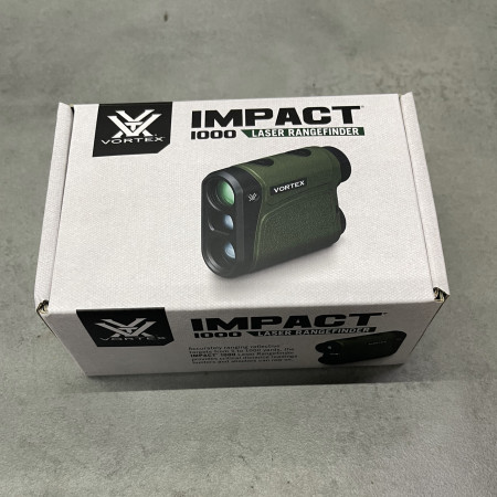 Далекомір лазерний Vortex Impact 1000, 6x20, дальність 4.6 - 914 м, режим LOS для стрільби з гвинтівки, кутова компенсація