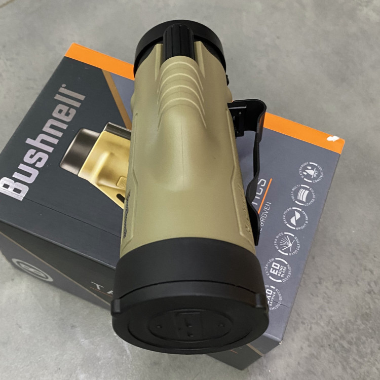 Монокуляр Bushnell Legend Ultra HD Tactical 10х42 з прицільною сіткою Mil-Hash, захищений всепогодний тактичний монокуляр