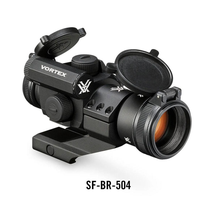 Коллиматорный прицел (коллиматор) Vortex Strikefire II Red Dot Sight 4 MOA. Цвет: Черный, SF-BR-504