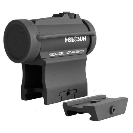 Коллиматорный прицел (коллиматор) Holosun HS503GU Red Dot Sight - Мульти прицельна сетка. Цвет: Черный, HS503G