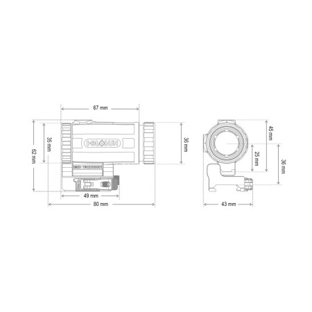 Увеличитель (магнифер) Holosun HM3XТ.