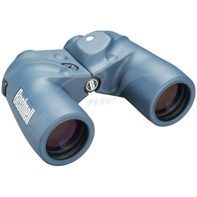 Бинокль Bushnell Marine Blue 7x50 мм с компасом и дальномерной сеткой Bushnell Marine Blue 7x50 мм с компасом