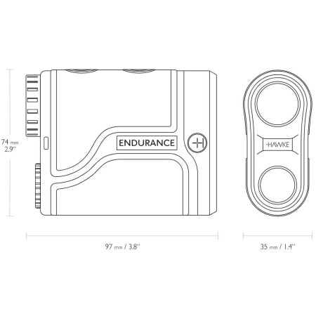 Далекомір Hawke LRF Endurance 6x21 1000м