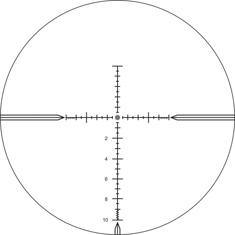 Приціл оптичний XD Precision Black-LR F1 4-24x50 сітка MPX1