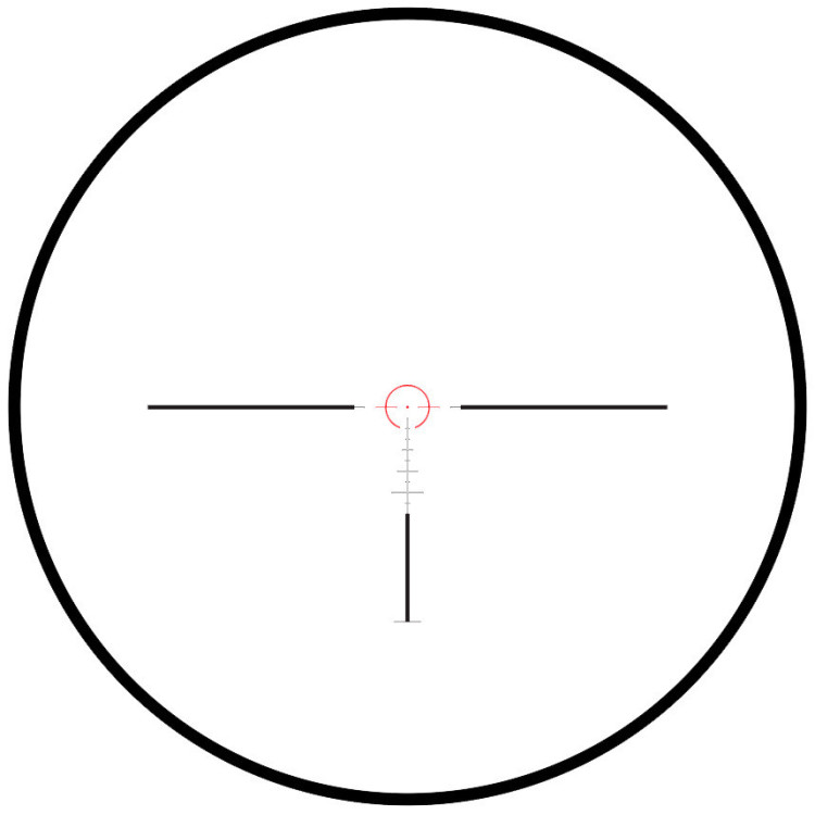 Прицел Hawke Frontier 1-6x24. Сетка - Tactical Dot с подсветкой. Диаметр - 30 мм