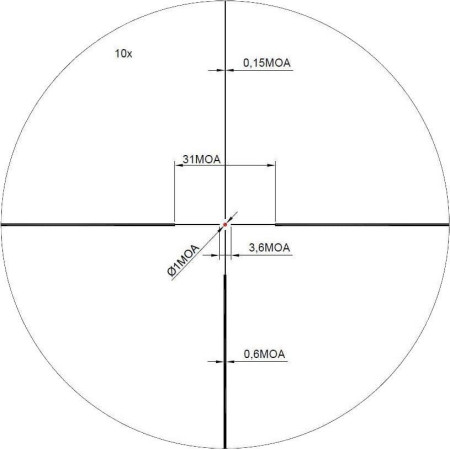 Приціл Nikko Stirling Octa 3-24x56 сітка N4 з підсвічуванням