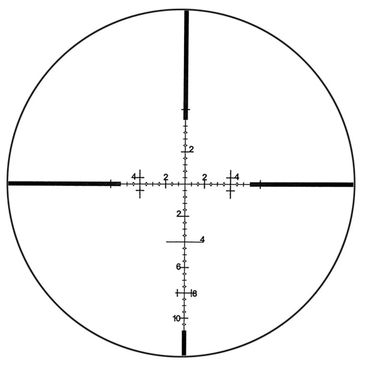 Оптичний приціл BESTSIGHT 1-5X24 з підсвіткою АК-74/АР15