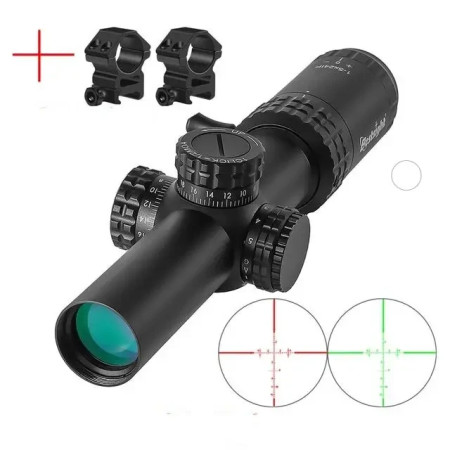 Оптический прицел BESTSIGHT 1-5X24 с подсветкой АК-74\АР15