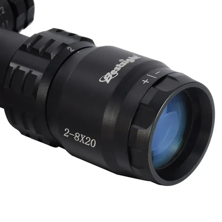 Оптичний приціл Bestsight 2-8x20IR з підсвіткою на АК