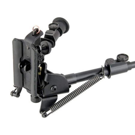 Сошки Harris Bipod S-BR (высота 15.2 - 22.9 см, шарнирная база)