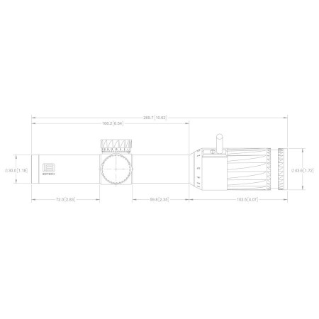 Оптический прицел EOTech Vudu 1-6x24 FFP SR1