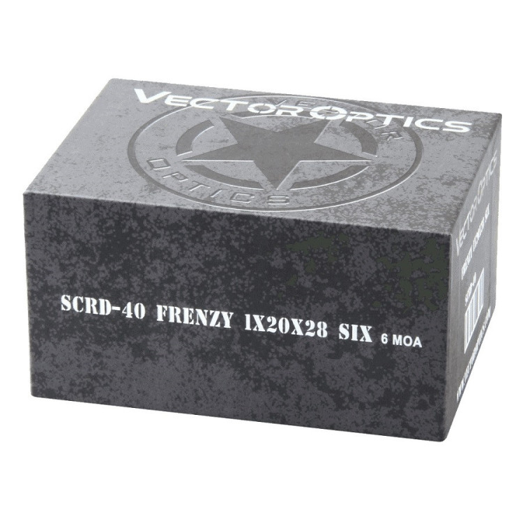 Приціл коліматорний Vector Optics Frenzy 1x20x28mm 6 MOA Red Dot (SCRD-40) (08100)