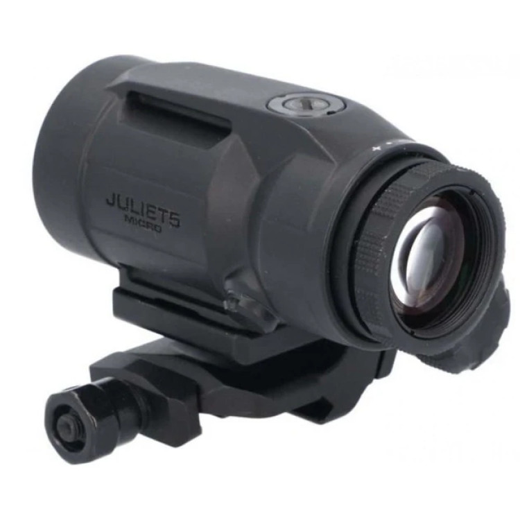 Увеличитель SIG Sauer 5x Juliet5-Micro 5x24mm, push-button mount with spacers, black.