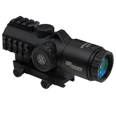 Приціл оптичний SIG Sauer Optics Bravo3 Battle Sight, 3x24mm horseshoe dot illum reticle.