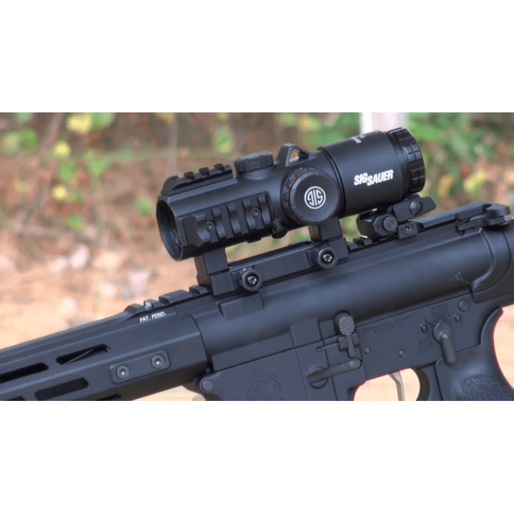 Прицел оптический SIG Sauer Optics Bravo3 Battle Sight, 3x24mm horseshoe dot illum reticle.