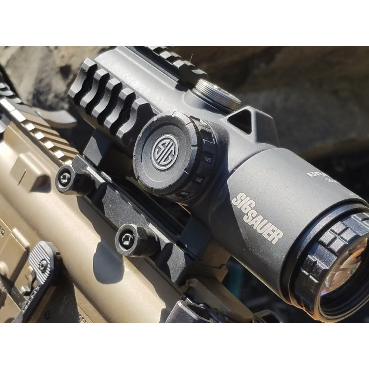 Прицел оптический SIG Sauer Optics Bravo3 Battle Sight, 3x24mm horseshoe dot illum reticle.