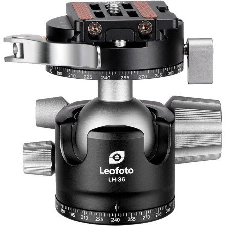Головка штативная Leofoto LH-36PCL+NP-50 шаровая с зажимом ARCA. Шар: 36 мм Головка штативная Leofoto LH-36PCL+NP-50 шаровая с зажимом ARCA. Шар: 36 мм