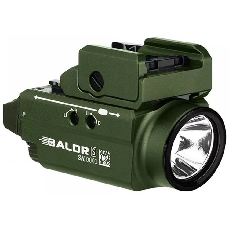 Фонарь Olight Baldr S green laser. OD Green