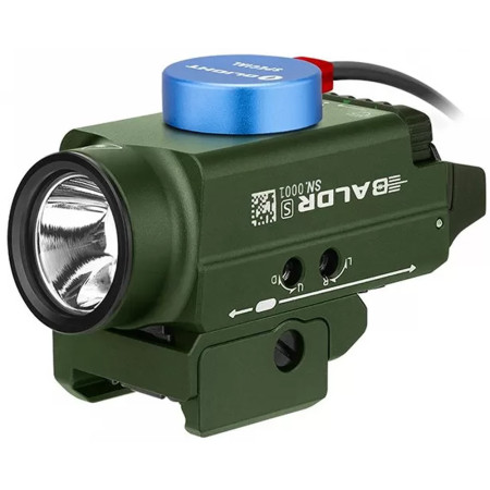 Ліхтар Olight Baldr S green laser. OD Green