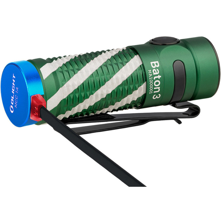 Ліхтар Olight Baton 3. Christmas green