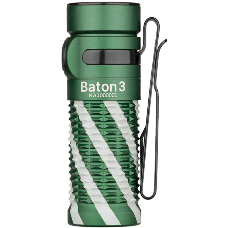 Ліхтар Olight Baton 3. Christmas green