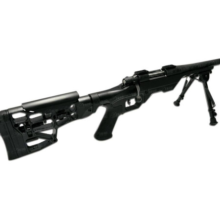 Приклад MDT Skeleton Rifle Stock. Матеріал - алюміній. Колір - чорний