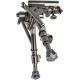 Сошки XD Precision EZ Pivot & Pan Notched Legs 6-9" (ступінчасті ніжки). Висота - 16.5-23.5 см