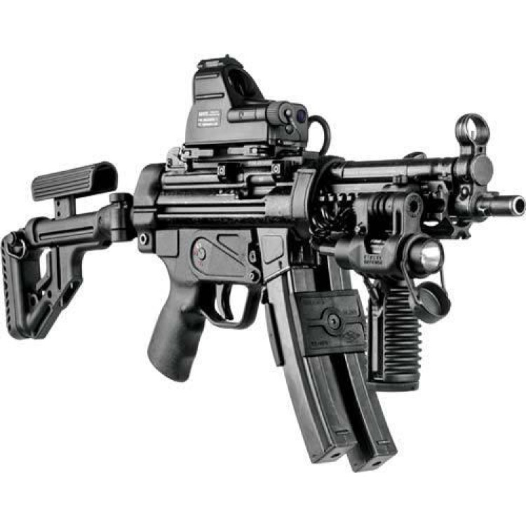 Планка FAB Defense MP5-SM для MP5. Материал - алюминий. Цвет - черный