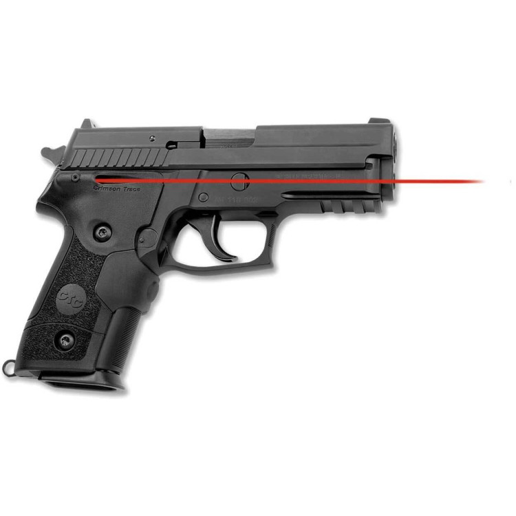 Лазерный целеуказатель Crimson Trace LG-429 на рукоять для SIG SAUER P229. Цвет - Красный