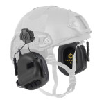 Активные тактические наушники Earmor M31H для шлемов FAST и направляющих ARC Helmet Rails. Цвет: Черный...