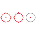 Приціл коліматорний Holosun HE530G-RD точка 2 MOA + коло 65 МОА
