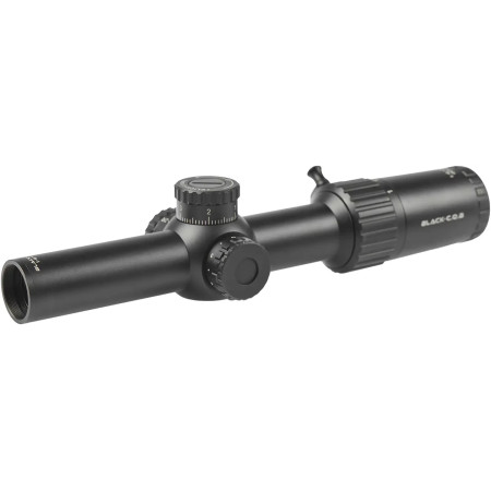 Приціл оптичний XD Precision Black-C.Q.B F2 1-6x24 сітка BDC