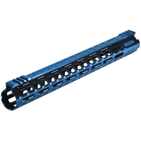 Цівка Leapers UTG PRO Ultra Slim15" для AR15. M-LOK. Black/Blue