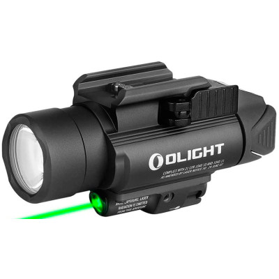 Ліхтар з ЛЦВ Olight Baldr Pro Black. Зелений ЛЦВ