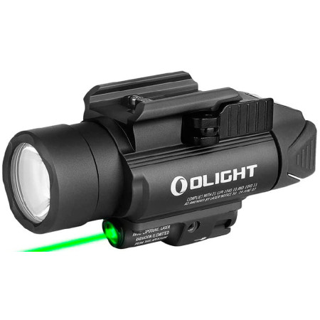 Ліхтар з ЛЦВ Olight Baldr Pro Black. Зелений ЛЦВ