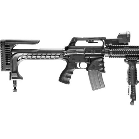 Приклад снайперский для SR 25/M16A2, черный