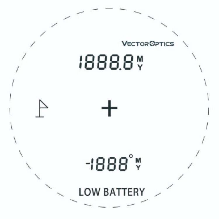 Лазерный дальномер Paragon 6x25 GenII Vector Optics