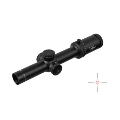 Прицел оптический TRIJICON Credo 1-6x24 MRAD Segmented Circle FFP Red