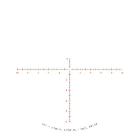 Приціл оптичний TRIJICON Credo 2.5-15x56 MRAD 30mm Crosshair SFP Red