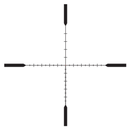 Прицел оптический TRIJICON Tenmile 4-24x50 MRAD Ranging Crosshair SFP Red