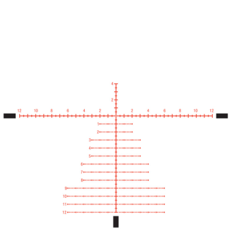 Прицел оптический TRIJICON Tenmile 4.5-30x56 Red/Green MRAD Precision Tree FFP