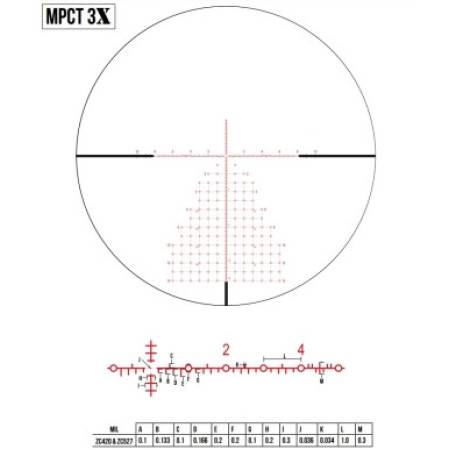 Прицел оптический ZCO 5-27x56 MPCT3Х