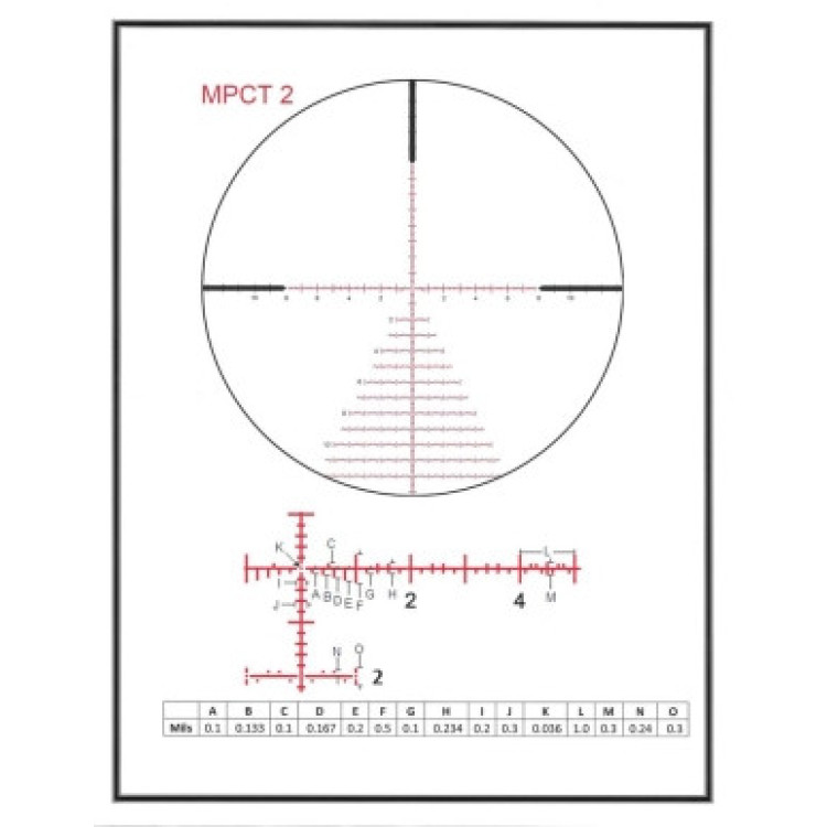 Прицел оптический ZCO 5-27x56 MPCT2