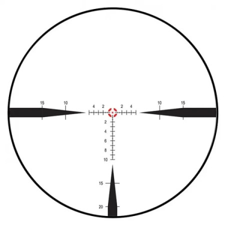 Прицел Nightforce NX8 1-8x24 F1 ZeroS 0.2 сетка Mil FC-Mil с подсветкой